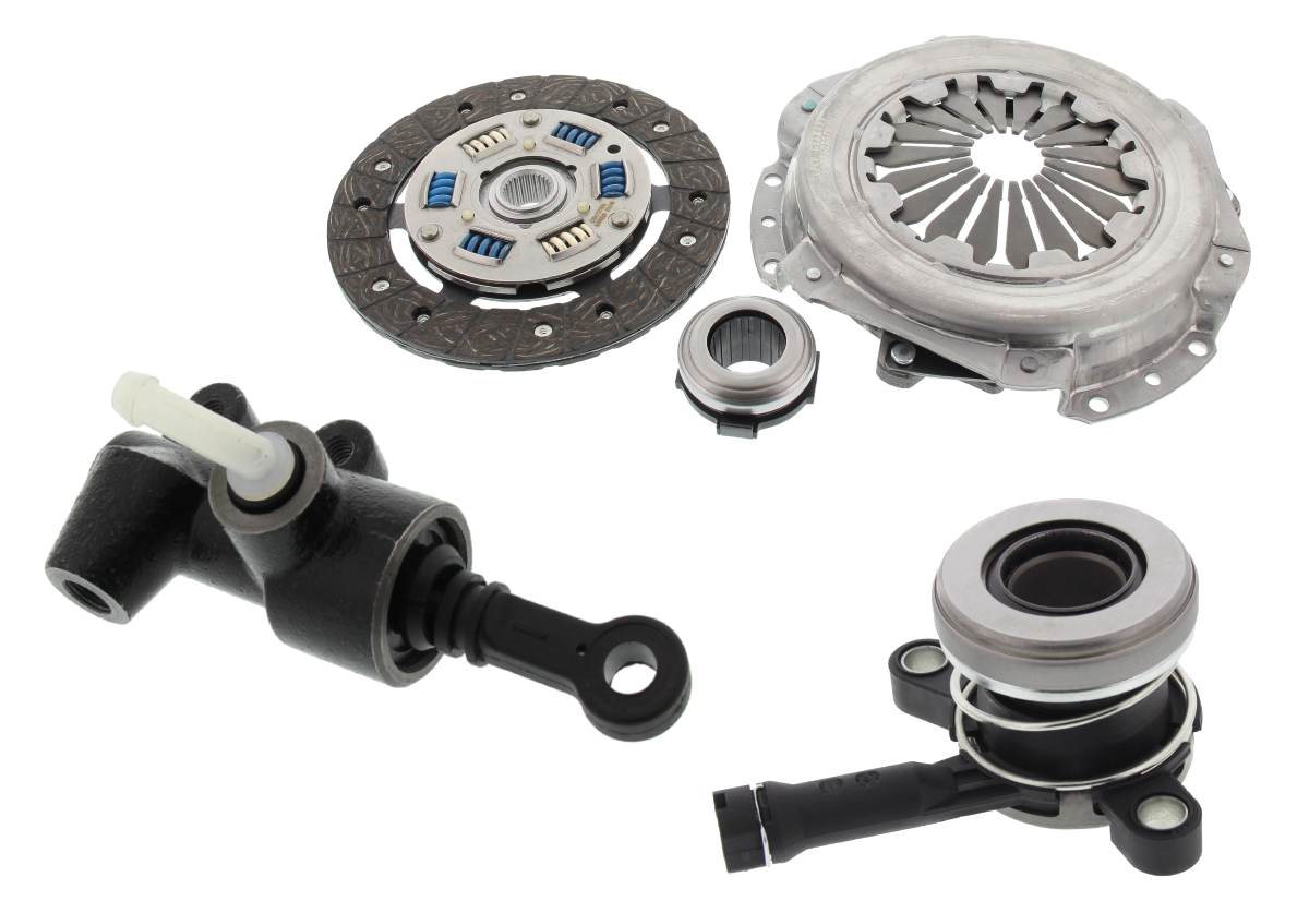 Kupplung und Anbauteile