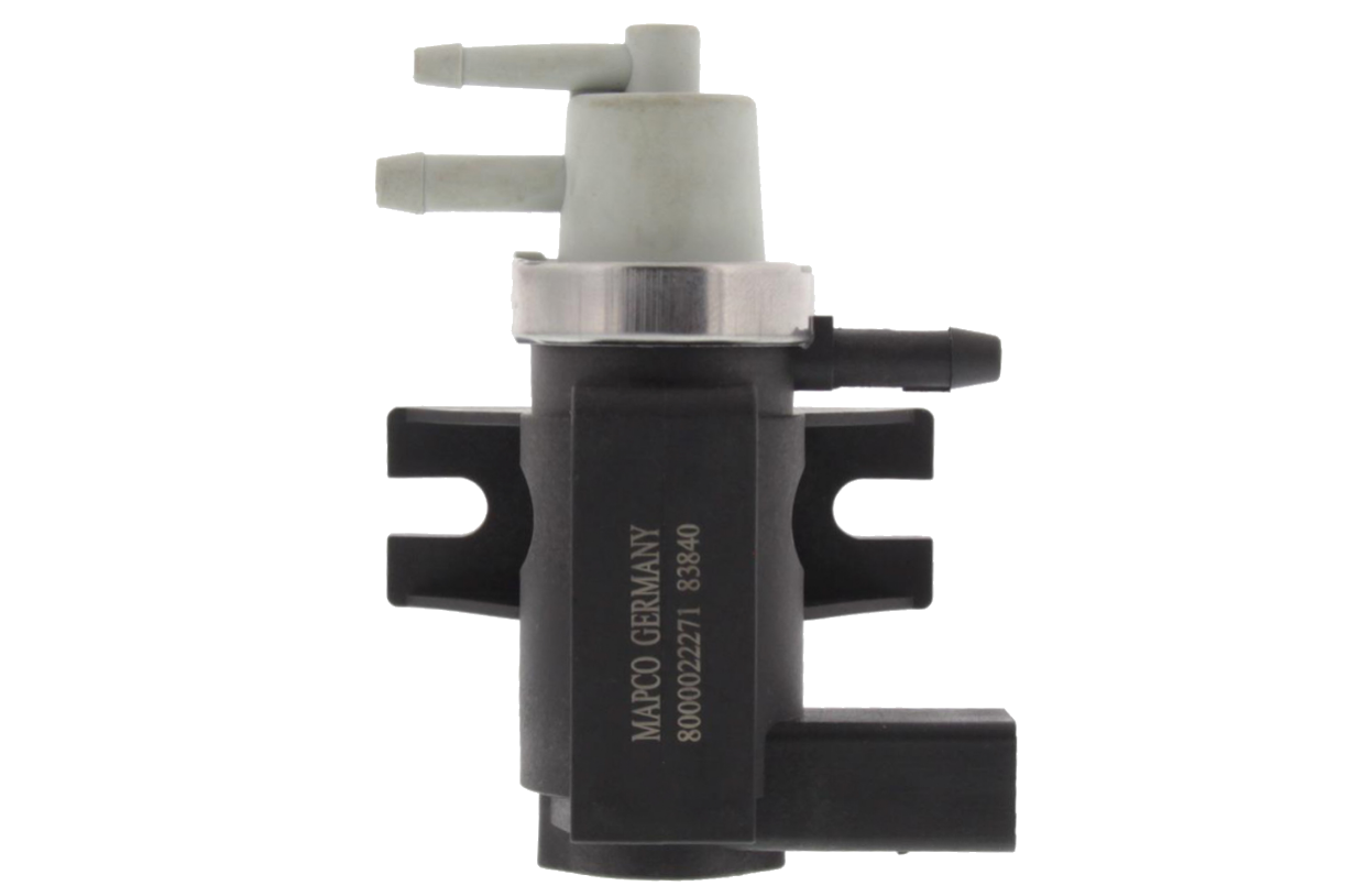 Druckwandler, Abgassteuerung