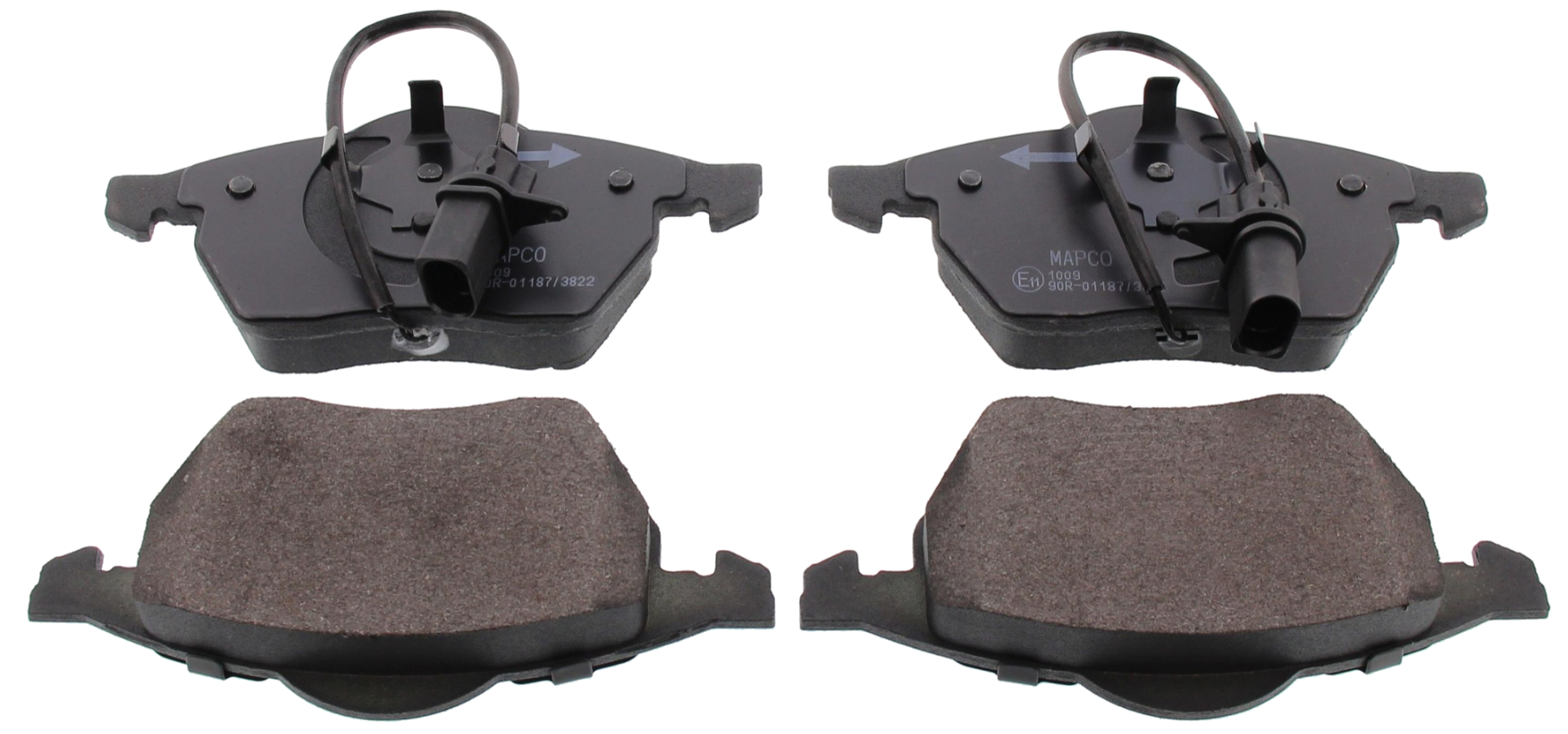 Bremsbelagsatz, Scheibenbremse