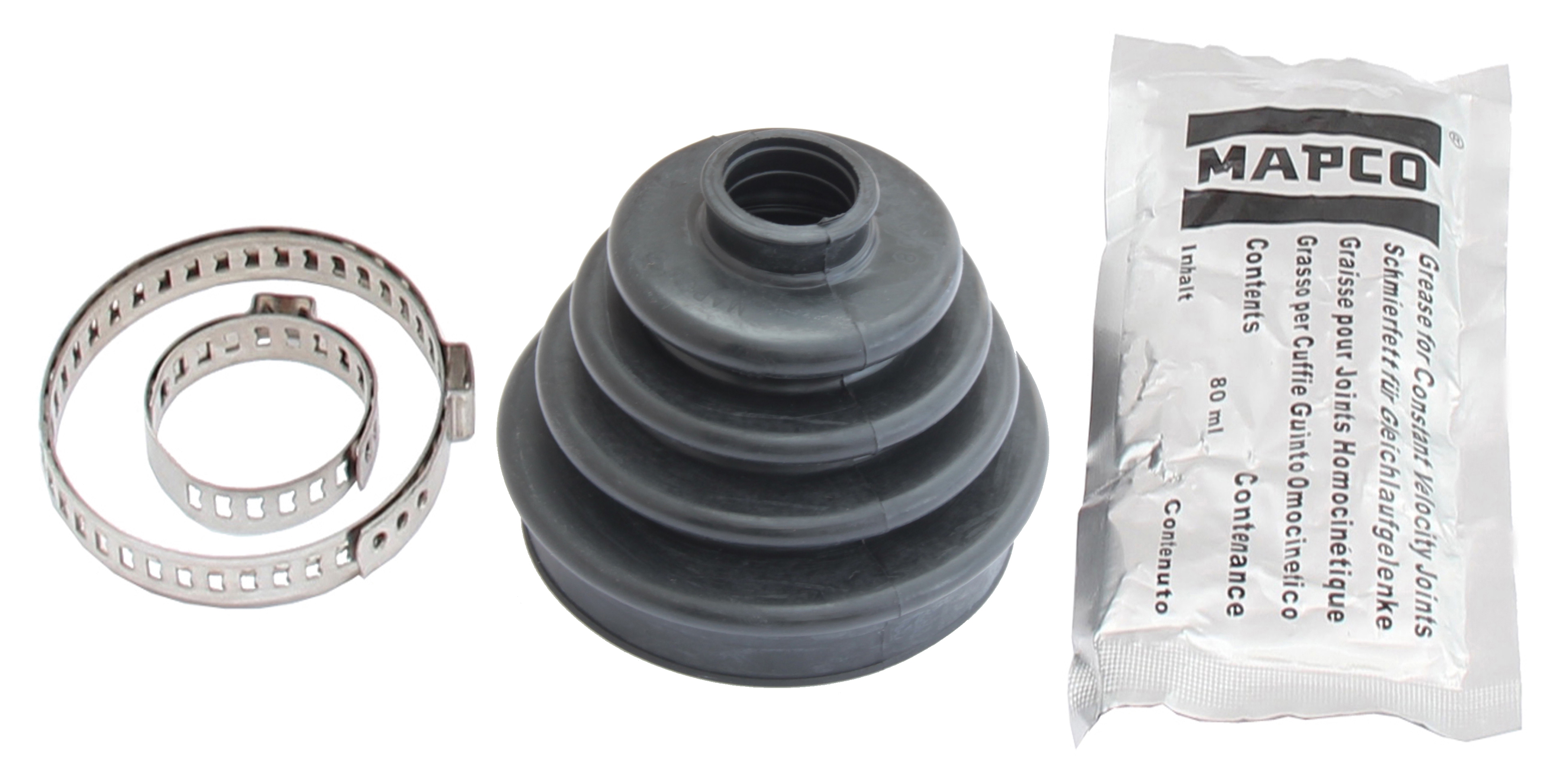 Faltenbalgsatz, Antriebswelle